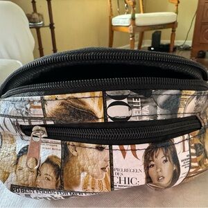 Unbranded Glossy Vogue Magazine Belt Bag/Fanny Pack
